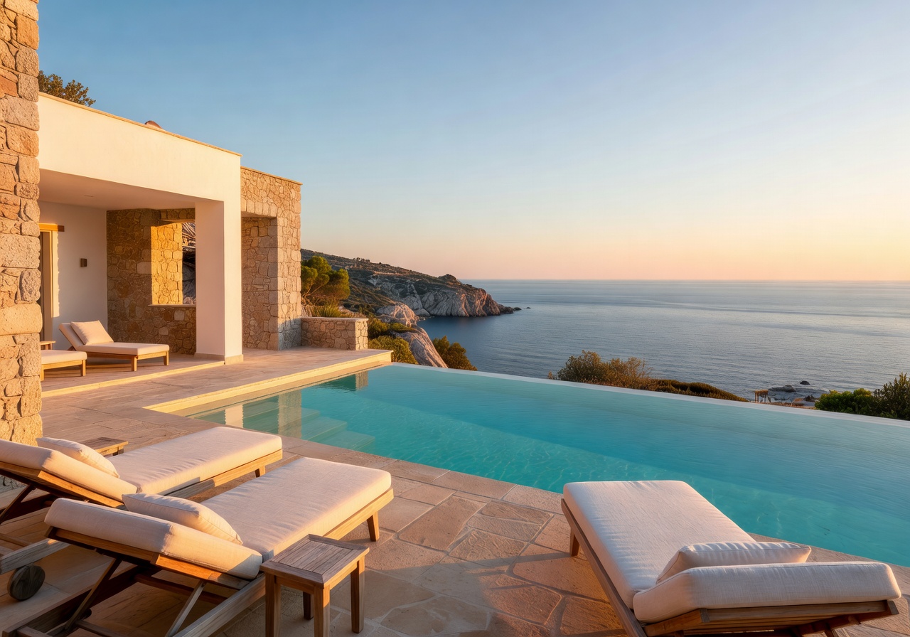 Hotel Cala di Volpe Presidential Suite with private pool and sea view